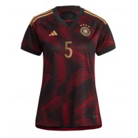 Maglie da calcio Germania Thilo Kehrer #5 Seconda Maglia Femminile Mondiali 2022 Manica Corta